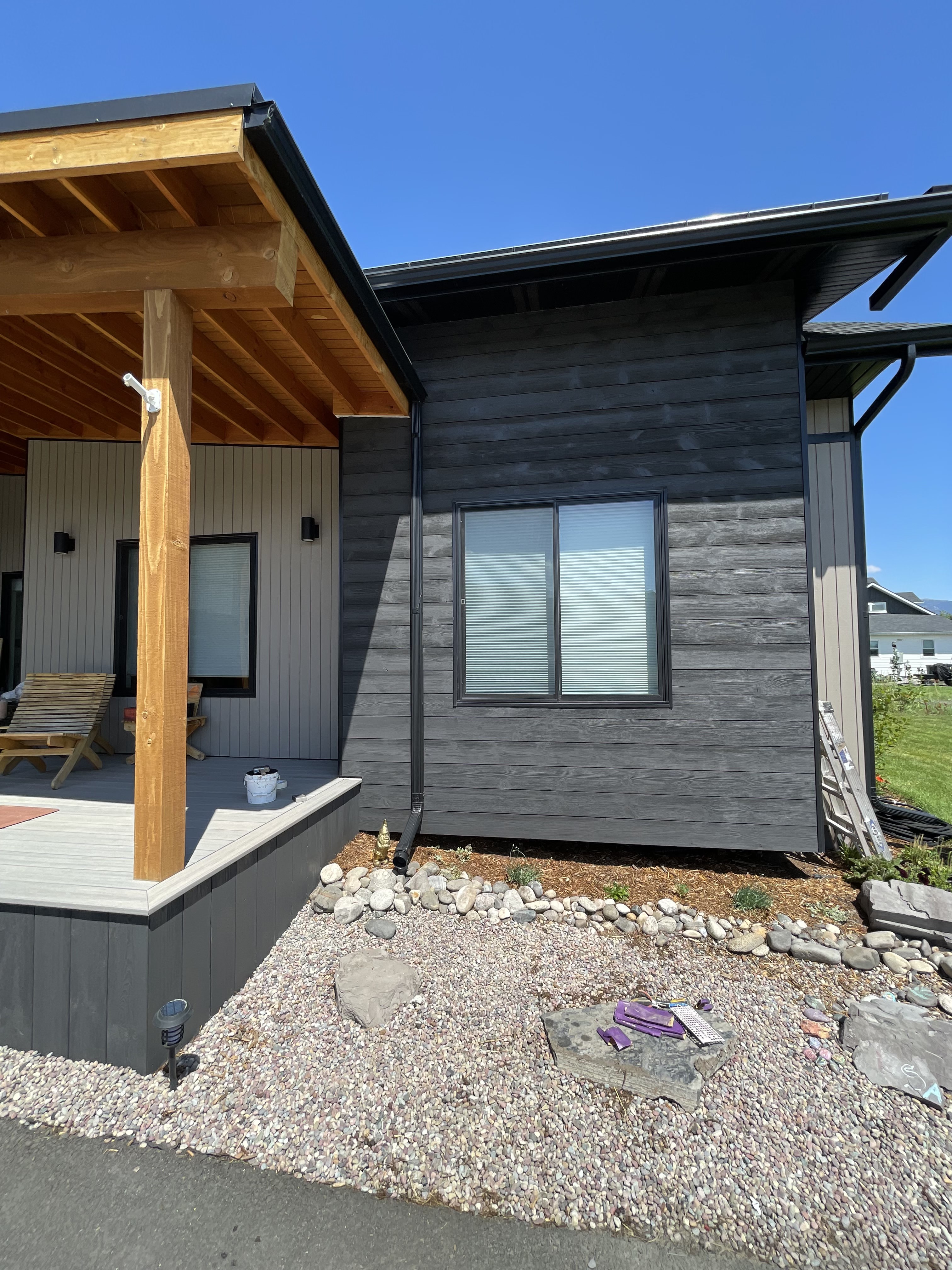 Exterior stain